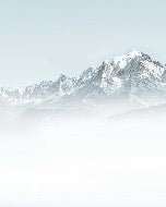 Mont Blanc in the mist wallpaper