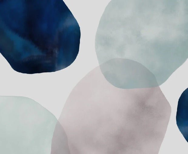 Watercolor abstract circle wallpaper
