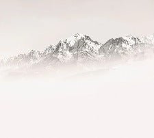 Misty morning wallpaper Mont Blanc