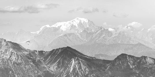 Aravis sky mountain bathroom wallpaper