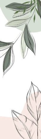 Panoramic green wallpaper