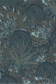 Vegetable peacock wheel wallpaper