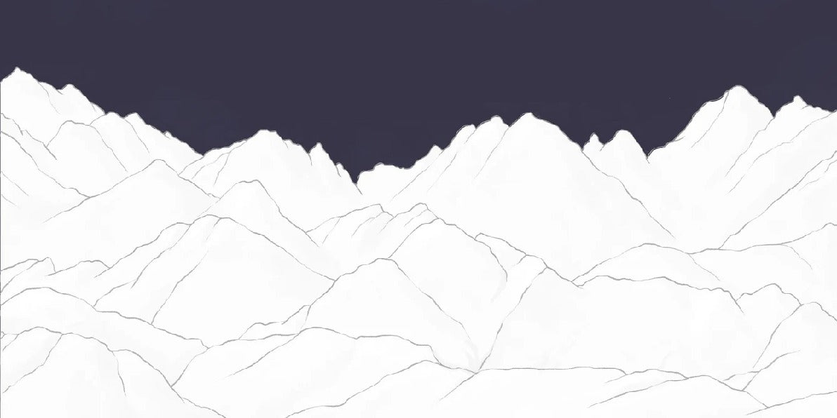 Papier peint panoramique massif des Écrins, XXL, tendance