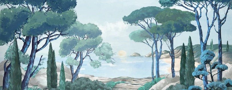 Wallpaper stroll in the calanques