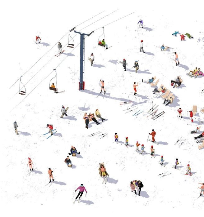 Panoramic après ski wallpaper