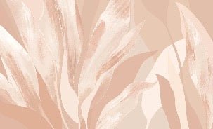 Nude floral wallpaper