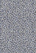 Blue leopard print wallpaper
