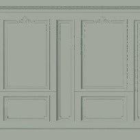 Haussmann Vert de gris wallpaper