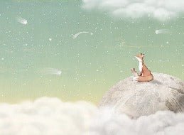 Baby wallpaper soothing night green