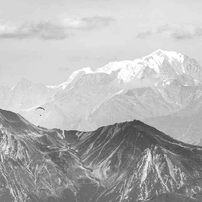 Aravis sky mountain bathroom wallpaper