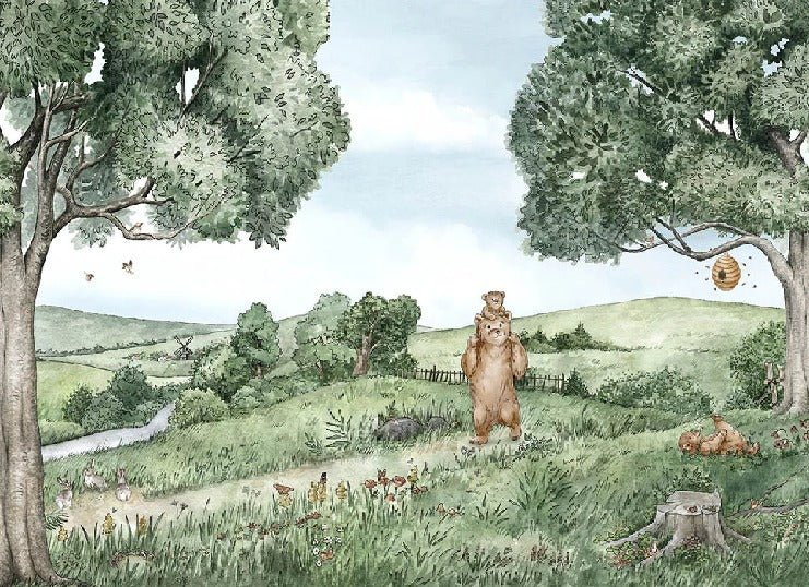 Bear brothers wallpaper for kids