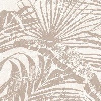 Monochrome jungle leaf wallpaper