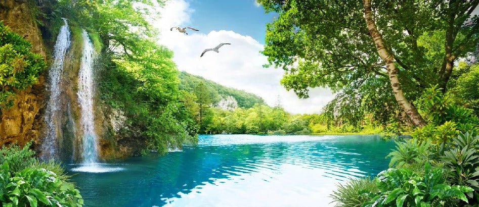 Cascade relaxation wallpaper