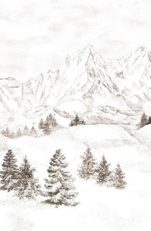 Alps mountain range wallpaper