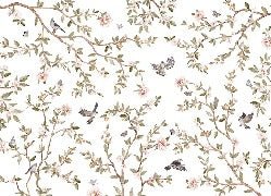 Children's bedroom wallpaper