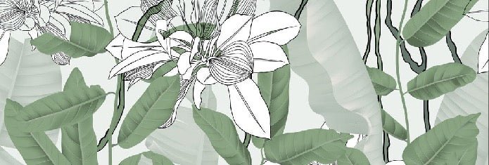 Nature foliage green flower NB wallpaper