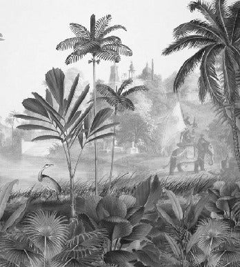 Wild shadows panoramic wallpaper