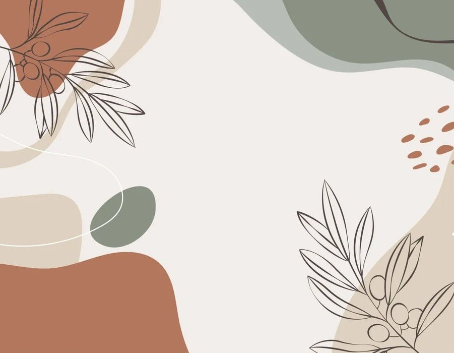 Panoramic foliage wallpaper olivaissance