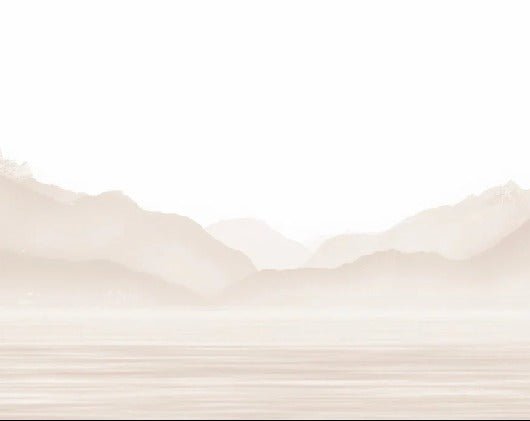 Papier peint Annecy et son lac paisible beige, XXL, tendance