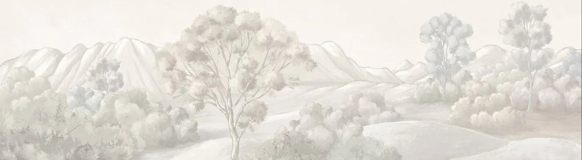 Poetic sepia landscape wallpaper