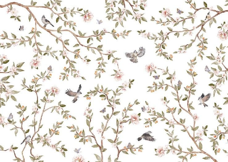 Children's bedroom wallpaper