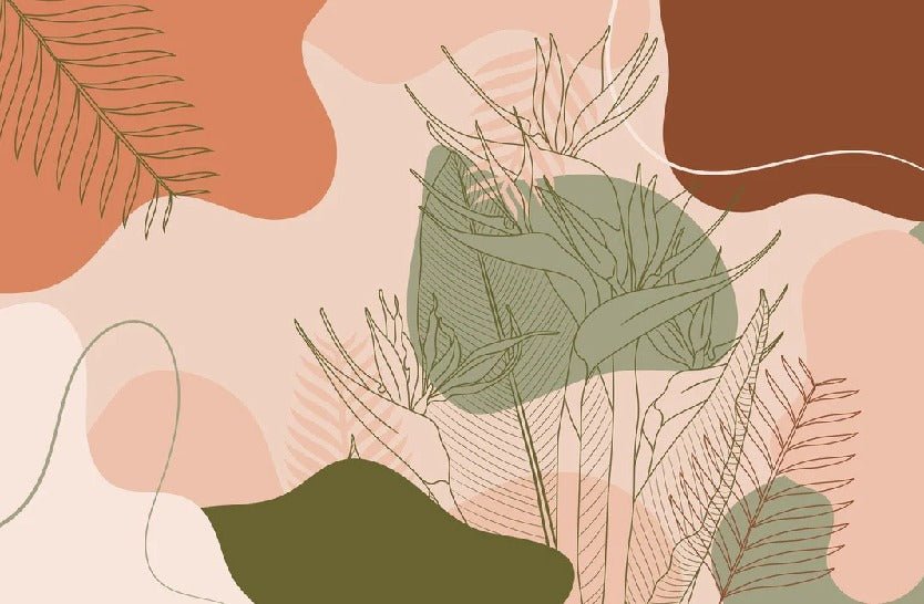 Papier peint panoramique art paint, XXL, tendance