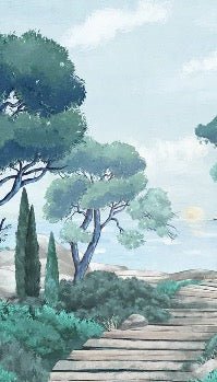 Wallpaper stroll in the calanques