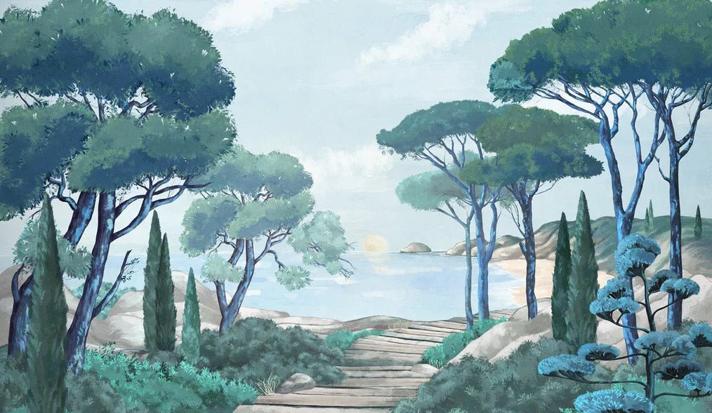 Wallpaper stroll in the calanques