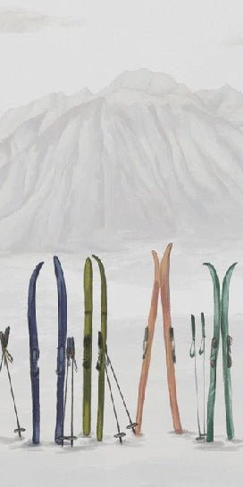 Ski wallpaper Courchevel