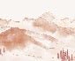 Papier peint montagne chaine des Aravis, XXL, tendance