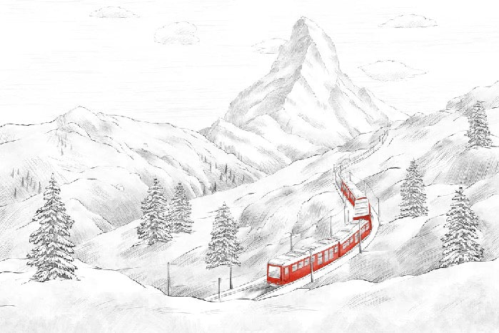 Panoramic Matterhorn wallpaper