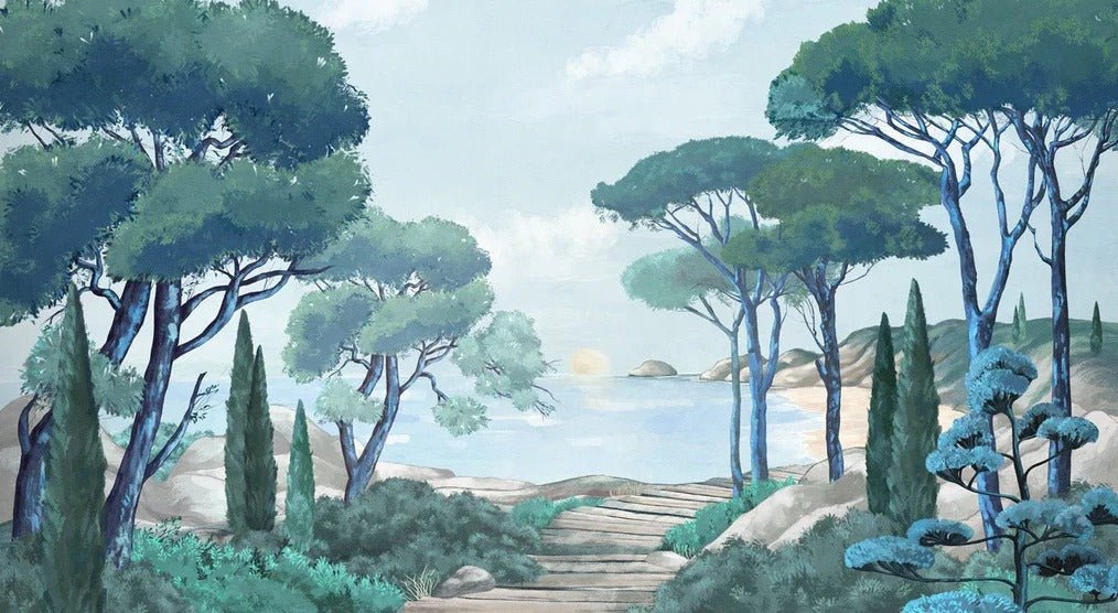 Wallpaper stroll in the calanques