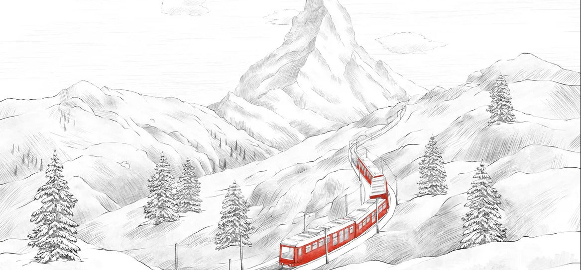 Panoramic Matterhorn wallpaper