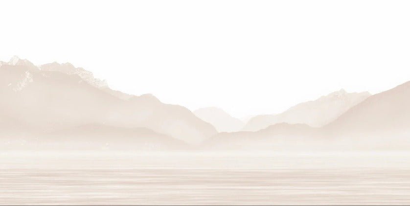 Annecy and its peaceful lake beige wallpaper