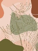 Panoramic wallpaper art paint