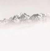 Misty morning wallpaper Mont Blanc