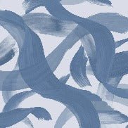 Contemporary wallpaper - Bleu vibration