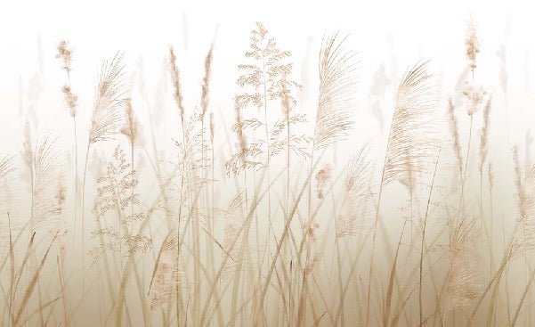 Wheat field flower wallpaper