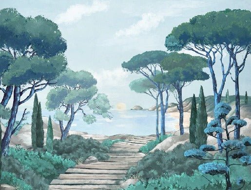 Wallpaper stroll in the calanques