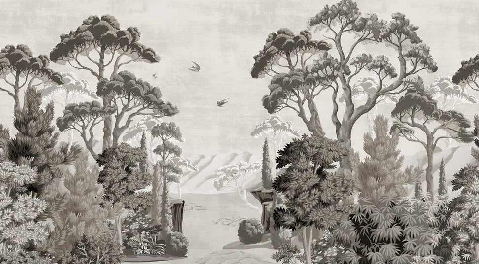 Panoramic landscape wallpaper