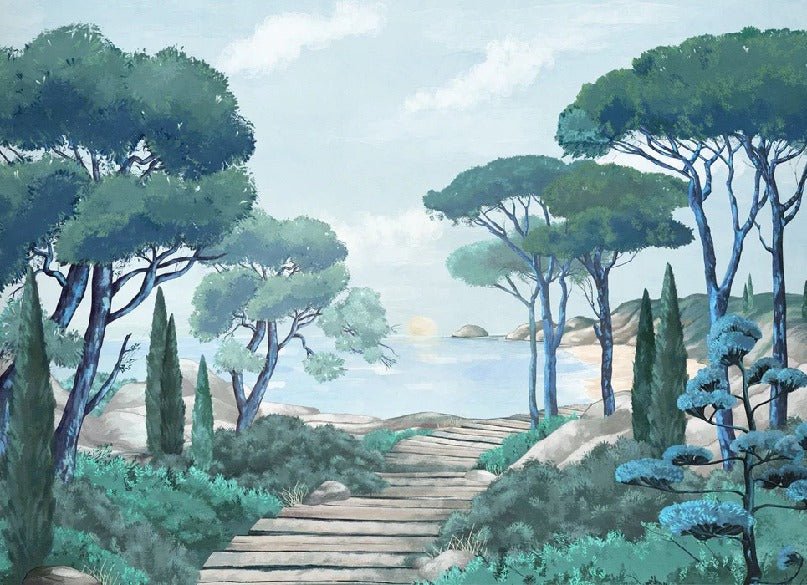 Wallpaper stroll in the calanques