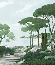 Wallpaper stroll through the green creeks