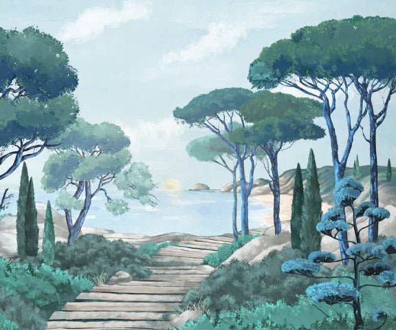 Wallpaper stroll in the calanques