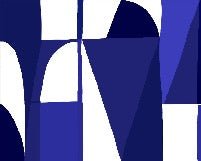 Memphis blue wallpaper