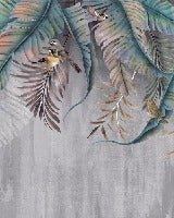 Leaves & Birds wallpaper