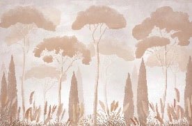 Sepia cypress pine wallpaper