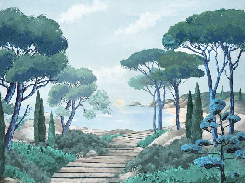 Wallpaper stroll in the calanques