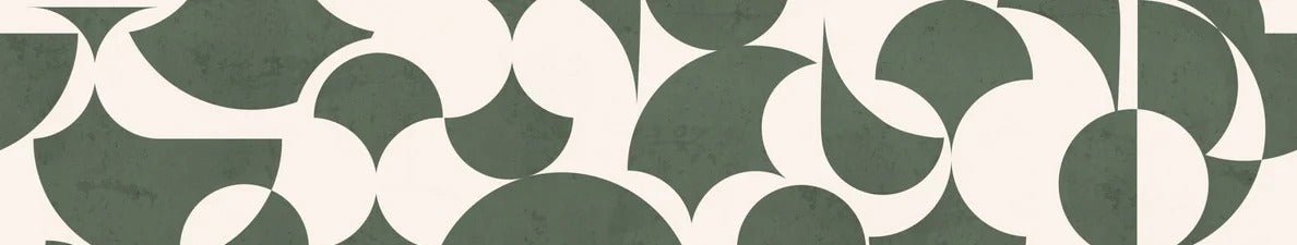 Papier peint restaurant rétro forme graphique, XXL, tendance