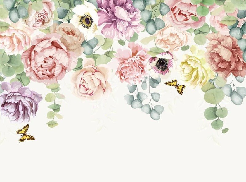 Flower garden wallpaper