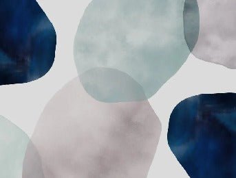 Watercolor abstract circle wallpaper